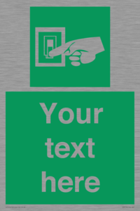 Custom Light Switch Sign